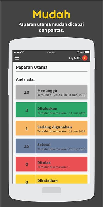 SewaJer Pemilik app screenshot 1